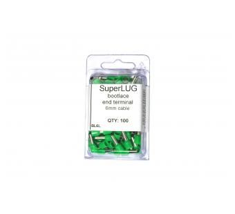 Bootlace End Terminal 6mm Cable - 100pcs