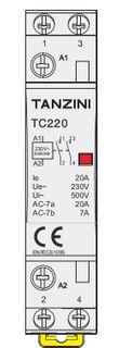 TANZINI Contactor 2 x N/O 2Pole 20A