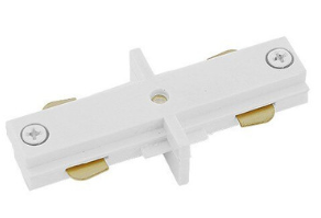 TRACK STRAIGHT CONNECTOR BLACK