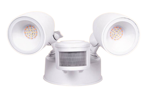 SEDEX 2X10W TWIN 3/4/6K LED SENSOR SPOTWHITE