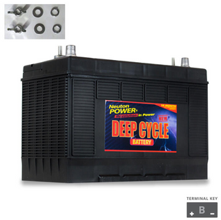 Neuton Power 12V 120Ah Deep Cycle Battery 323L x 174W x 236H