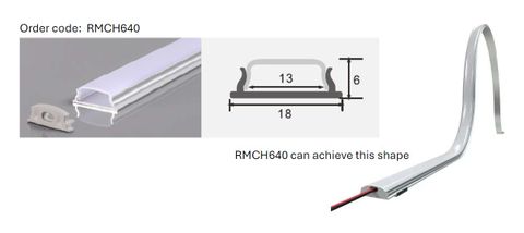 Aluminum profile  2meter 18*6mm