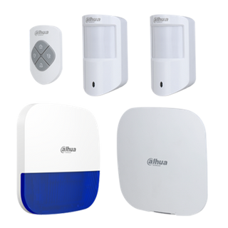 Dahua Wireless Alarm Kit 1x External 1x Hub 2x PIR 1 1x Keyfob