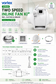 125MM TWO SPEED Inline Fan Kit incl. ducting and grilles VORTEX