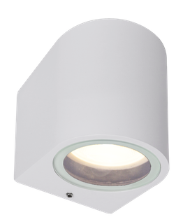 IP65 Down or Up Wall Light GU10 White