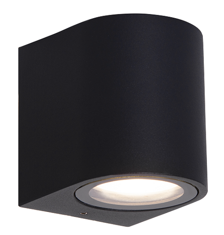 IP65 Down or Up Wall Light GU10 Black