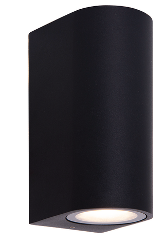 IP65 Up & Downall Light GU10 Black