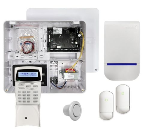 EC ALARM KIT 2X PIR SENSOR LCD Keypad No Cable