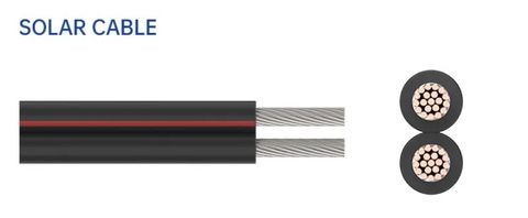 SOLAR Cable 2x4mm 100meter H1Z2Z2-K DC1500V LSHF