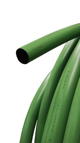 25mm Green Coild Duct 200meter HDPE
