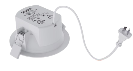 9Watt 3CCT LED Downlight LEAD & PLUG