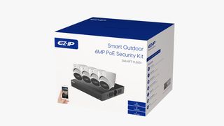EZIP CCTV Kit Set 8Channel + 4Camera + 2TB