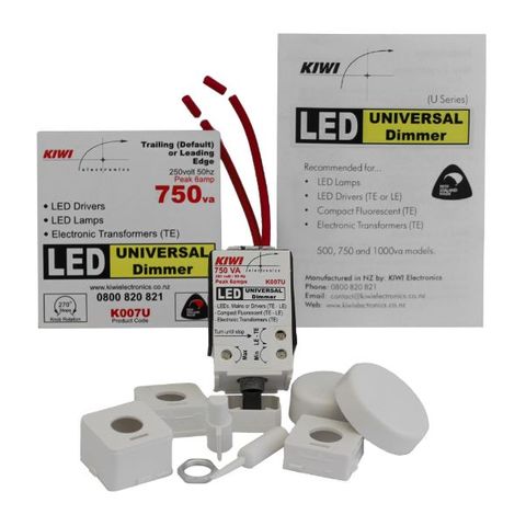 KIWI UNIVERSAL Dimmer 750va
