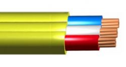 1.5MM YELLOW 3 CORE TPS CABLE