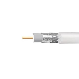 MATCHMASER RG6 CABLE SKY APPROVED WHITE150 METER