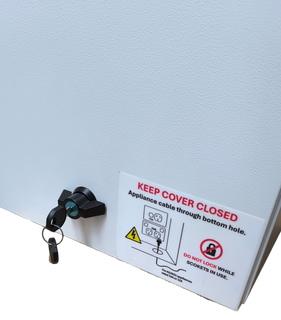 Temporary Build Box 520x350mm with RCD
