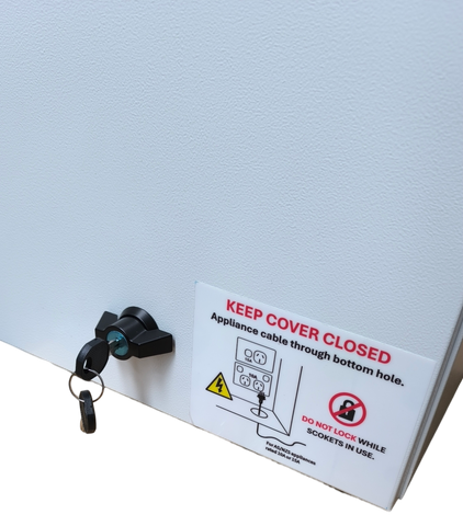 Temporary Build Box 520x350mm with RCD