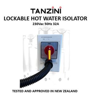 32A LOCKABLE Hot Water Isolator