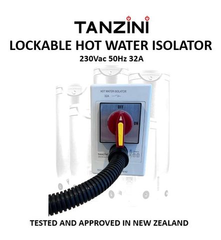 32A LOCKABLE Hot Water Isolator