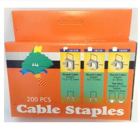 SUITS CABLE STAPLE ROUND 11.5MM-12.5MM