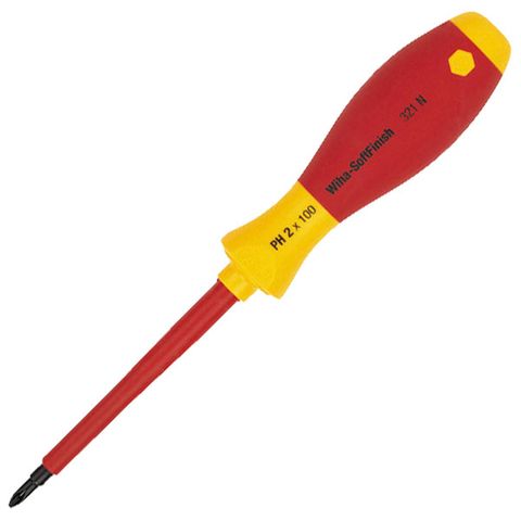 WIHA SCREWDRIVER PHILLIPS 1000V 321N SFPH 1 X 80