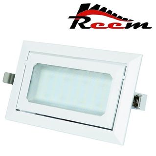 REEM LED Rectangular white Down light 28W