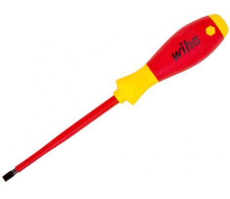 WIHA SCREWDRIVER SLOTTED 1000V 5.5x125mm