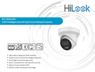 HILOOL 6MP AI Fixed 2.8mm Turrent Camera