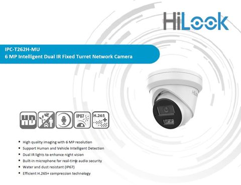 HILOOL 6MP AI Fixed 2.8mm Turrent Camera