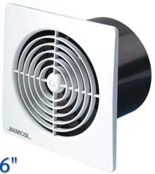 150mm Pro-Series Wall/Ceiling Mounted Fans - Square Model