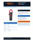UNI-T Digital Clamp Meters 400A AC CAT-III 600V