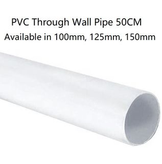 50CM PVC Through Wall Pipe Ventilation 100MM