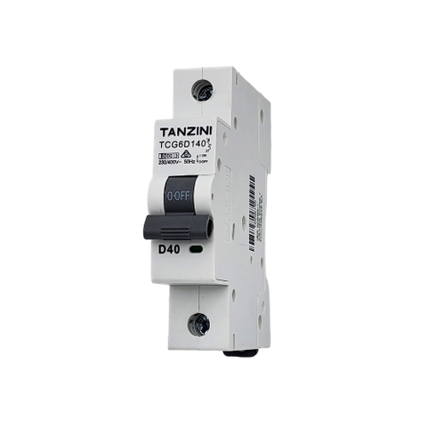 TANZINI MCB 1Pole 40A Type-D TCG Series