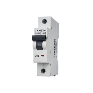 TANZINI MCB 1Pole 63A Type-D TCG Series