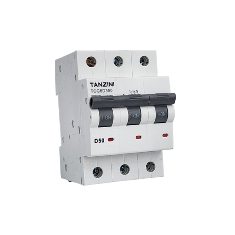 TANZINI MCB 3Pole 50A Type-D TCG Series