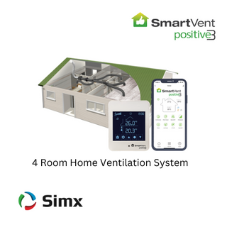 SmartVent Positive3  SV04P3 - 4 Outlet EC Home Vent