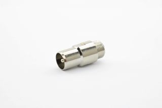 Adaptor &lsquo;F&rsquo; Female to IEC (PAL) Male