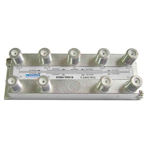 8 Way Splitter&lsquo;F&rsquo; Type  Vertical
