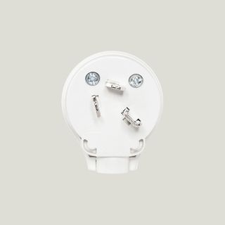 3 Pin 32A 250V Power Entry Plug Top, White