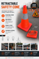 Retractable Safety Cone