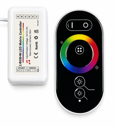 2.4Hz RGB LED Controller and Receiver