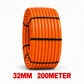 ORANGE 32mm 200meter Coiled Pipe HDPE SDR13.6