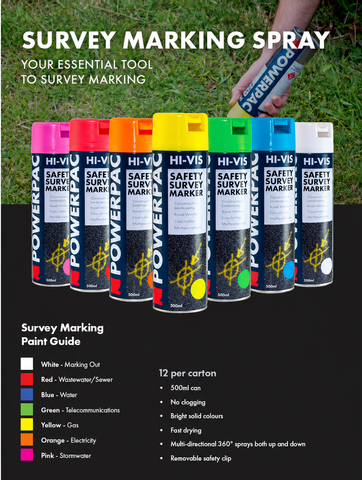 Marking Paint 500ml Fluoro GREEN