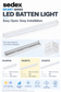 Sedex LED Batten 1200MM 40Watt CCT and POWER Selectable