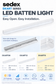 Sedex LED Batten 1500MM 50Watt CCT and POWER Selectable