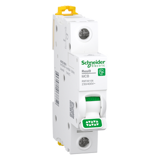 Schneider Resi9 MCB 1Pole 6A 6kA Type C