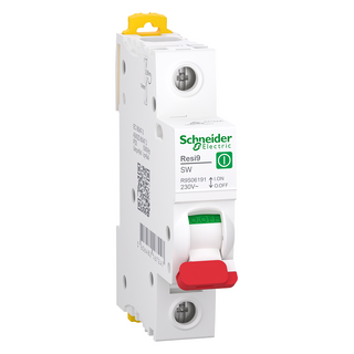Schneider Resi9 Main Switch 1Pole 100A