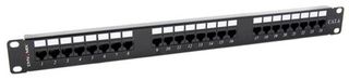 Cat6 UTP Patch Panel,  24 Ports, 19''