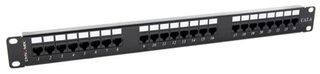 Cat6 UTP Patch Panel,  24 Ports, 19''