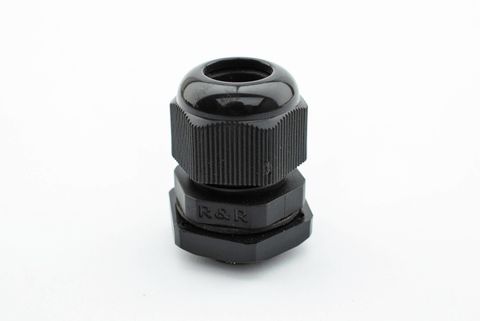 Cable Gland 25mm Black